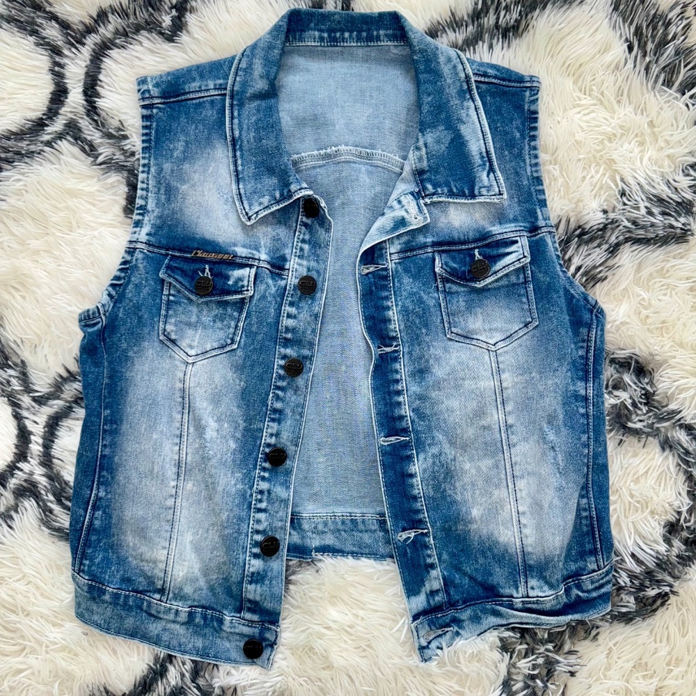 Chaleco Jean Mujer